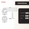 DOMINO Türgriff Drückergarnitur PZ-Profilzylinder Set | Produktbild-Vorschau 4