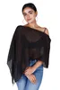 Lagenlook Poncho, Leichter Poncho, Pixi Poncho - Schwarz, Produktbild-Vorschau 5