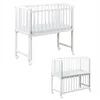 Baby-Delux Beistellbett Stillbett Babybett 90x40 weiß inkl. Produktbild-Vorschau 3