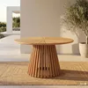 home24 Massiver Gartentisch - Akazie Massiv - Braun Produktbild-Vorschau 4