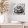 DEQOART Glasbild Echtglas 30x30 cm 'Wertvolle Lippen' Produktbild-Vorschau 4