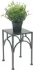 DanDiBo Blumenhocker Metall Schwarz Eckig 28 cm Produktbild-Vorschau 6