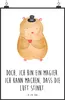 Mr. & Mrs. Panda Bild Hamster Hut DIN A2 - Weiß - Geschenk, Produktbild-Vorschau 1
