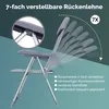 CASARIA 4er Set Aluminium Garten- & Campingstuhl, Produktbild-Vorschau 3