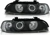 Reflektory Angel Eyes do BMW serii 5 E39 rok 95-00 czarne Podgląd zdjęcia produktu 1