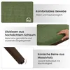 COLAMY Set da 2 sedie da pranzo – Sedie di design con Anteprima dell’immagine prodotto 5
