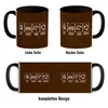 Eat, sleep, RIDE, repeat Kaffeebecher Schwarz Auf der Suche Produktbild-Vorschau 4