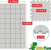 45 Teile Baby Kinder Puzzlematte ab Null - 30x30 Puzzle Produktbild-Vorschau 5