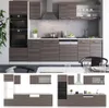 Küchenzeile Vicco R-Line Edelgrau 300 cm mit Hochschrank, Produktbild-Vorschau 8