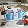 Eismaschine 1L mit 2 Gefrierbehältern, 2 x 500 ml Produktbild-Vorschau 4