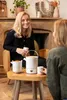 Bredemeijer TeaforOne-Set Umea Keramik weiß matt Bamb. Anteprima dell’immagine prodotto 7