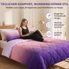 Sleep Comfy Sommerbettdecke 240x220 cm Grün mit Kissenbezug Produktbild-Vorschau 5