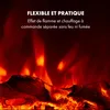 Klarstein Cheminée Electrique d'Intérieur, Chauffage Voir les images du produit 5