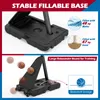 COSTWAY Basketballkorb Outdoor mit Verstellgriff, 150-305 Produktbild-Vorschau 7