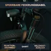 Close-up of an e-bike's front suspension and wheel. Produktbild-Vorschau