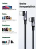 Ugreen Winkel-USB-C-Kabel 100W 5A, 2m, Schwarz – High-Speed Produktbild-Vorschau 6