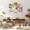 Bild auf Leinwand - Leinwandbild - Frau modern - 95x80cm - Produktbild-Vorschau 7
