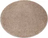 Teppich SOFFI Kreis shaggy 5cm beige beige rund 120 cm Produktbild-Vorschau 1