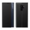 Galaxy S9 Plus Pouzdro, Slim Flip Kožené Pouzdro s Okénkem Náhled obrázku produktu 2