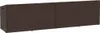 vidaXL Garten-Auflagenbox Braun 220x50x58 cm Poly Rattan Produktbild-Vorschau 5