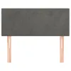vidaXL Kopfteil Dunkelgrau 90x5x78/88 cm Samt -  Kopf- & Produktbild-Vorschau 12