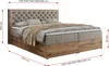 A boxspring bed with dimensions shown. Produktbild-Vorschau
