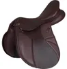 Waldhausen Springsattel Comfort Leder Braun 17,5"/44 cm Produktbild-Vorschau 1