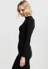 Urban Classics, dames, longsleeve met hoge hals, zwart - Productafbeelding-voorbeeld 15