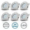 3x LED zapustené bodové ultraploché kúpeľňové stropné Náhľad obrázku produktu 12