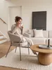 Židle HowHomely Elara - elegance a pohodlí, cappuccino Náhled obrázku produktu 2