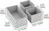 Aufbewahrungsbox Stoffkisten Organizer mDesign 3er Set Produktbild-Vorschau 4