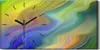 Wohnzimmer-Bild Leinwand Uhr Geräuschlos 60x30 Malerei Produktbild-Vorschau 1