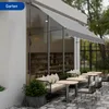ALIGHTUP Marquise de balcon 300x120x(200-300) cm Marquise Voir les images du produit 6