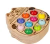 Gioco in legno per bambini: pesca dei pesci Anteprima dell’immagine prodotto 7