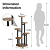 Bamworld Blumenständer, Holz-Pflanzenständer, Produktbild-Vorschau 3
