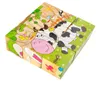 Vzdělávací dřevěné bloky Farma puzzle 9el. Náhled obrázku produktu 4