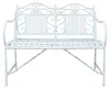 Celia Metall Gartenbank 2-Sitzer 106x91x57 cm Produktbild-Vorschau 1