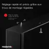 Holzbrink Pied de table en métal Blanc | support de table / Voir les images du produit 4