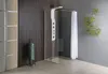Aqualine WALK-IN Glaswand für Wandmontage mit Stütze, Produktbild-Vorschau 4