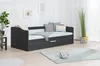 Sofabett mit Auszug "Melinda", verschied. Farben (Grau) Produktbild-Vorschau 1