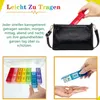 Tablettenbox 7 Tage - Pillendose 3 Große Fächer Produktbild-Vorschau 3