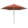 vidaXL Ersatzbezug für Sonnenschirm Terracotta-Rot 300 cm Produktbild-Vorschau 4