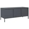 vidaXL Szafka pod TV antracyt 101,5x39x43,5 cm Stal Podgląd zdjęcia produktu 1