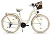 MILORD Damenfahrrad Citybike Komfort Mit Metallkorb Produktbild-Vorschau 2