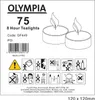 Čajové svíčky Olympia 8 hodin. Náhled obrázku produktu 2