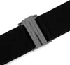 Cintura elastica da donna con fibbia in bambù, nera, 65 cm Anteprima dell’immagine prodotto 13