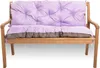Gartenbankkissen 160×50×40 cm Purple Bankkissen Bankauflage Produktbild-Vorschau 3