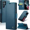 Custodia Galaxy S22 Ultra 5G, Custodia in pelle con Anteprima dell’immagine prodotto 1