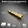 deleyCON Klinke Adapter 3,5mm auf 6,35mm - Klinkenstecker Produktbild-Vorschau 5