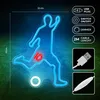 Forever Light Neon PLEXI LED Fußballspieler mehrfarbig Produktbild-Vorschau 3